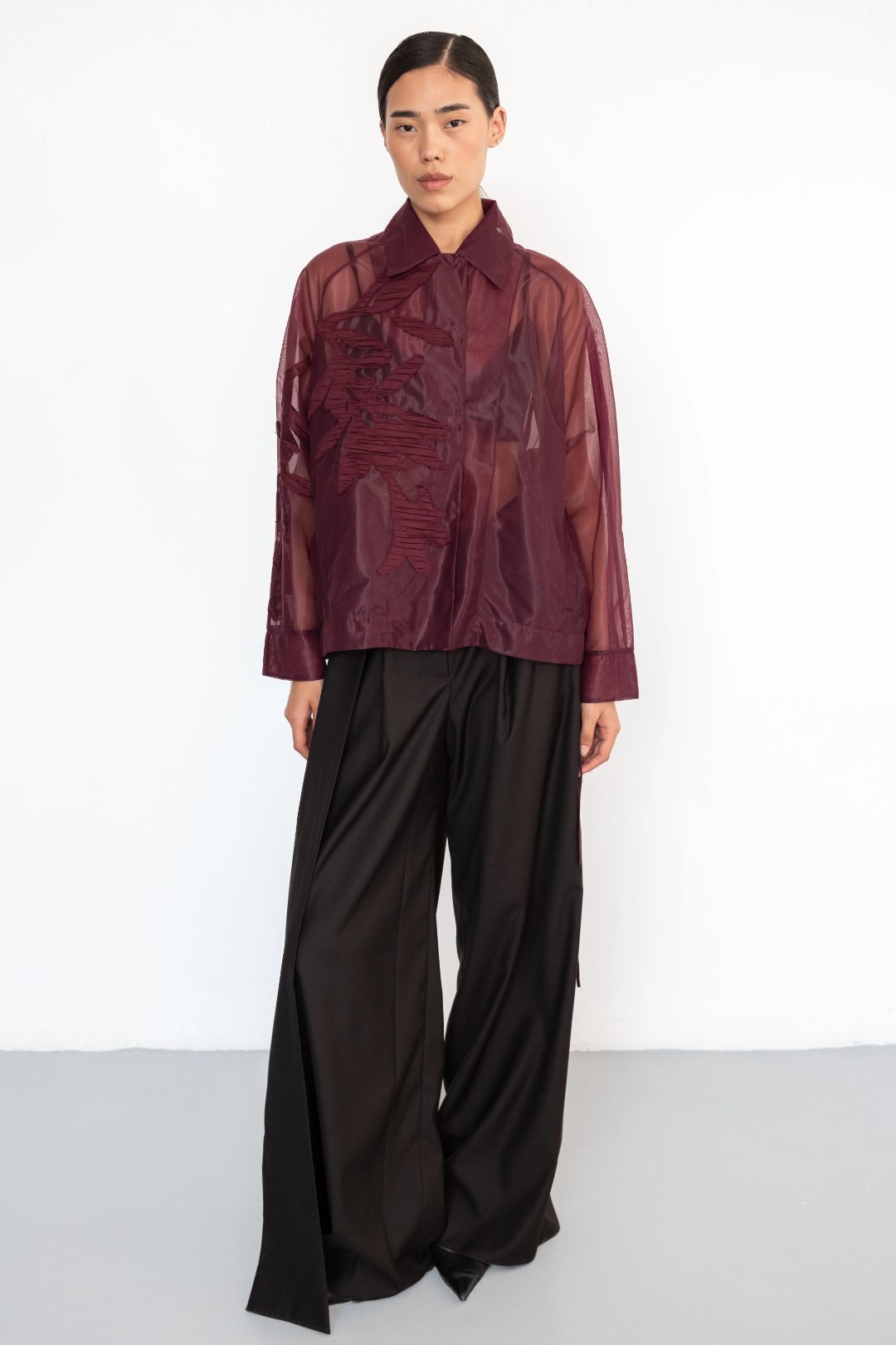Aura Mesh Bomber Jacket