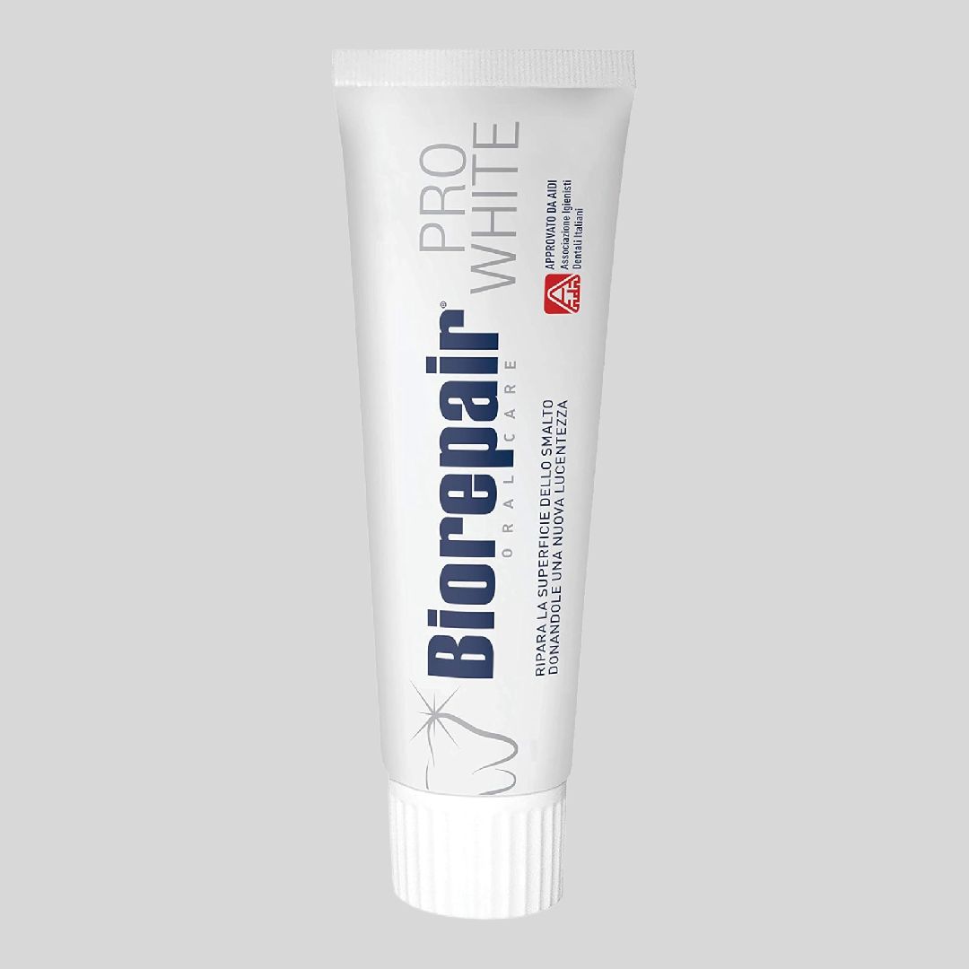 ОТБЕЛИВАЮЩАЯ ЗУБНАЯ ПАСТА BIOREPAIR PRO WHITE, 75 ML