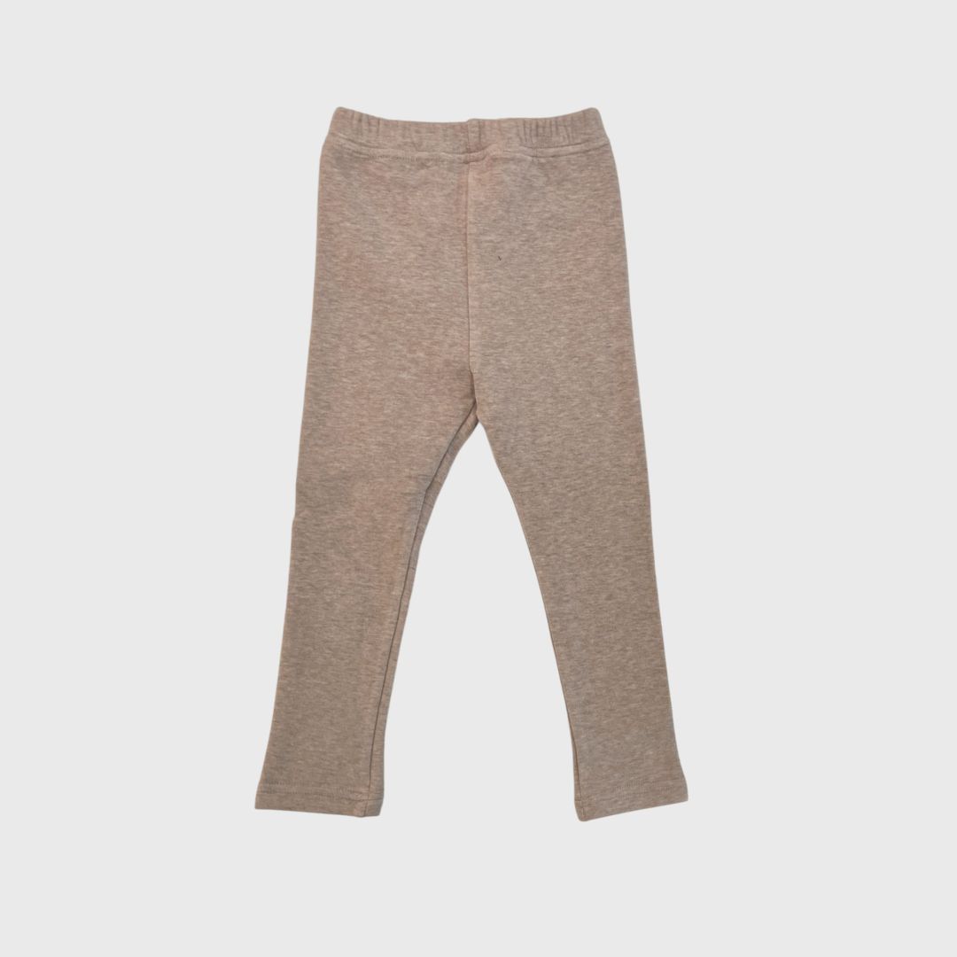 Бежевые леггинсы