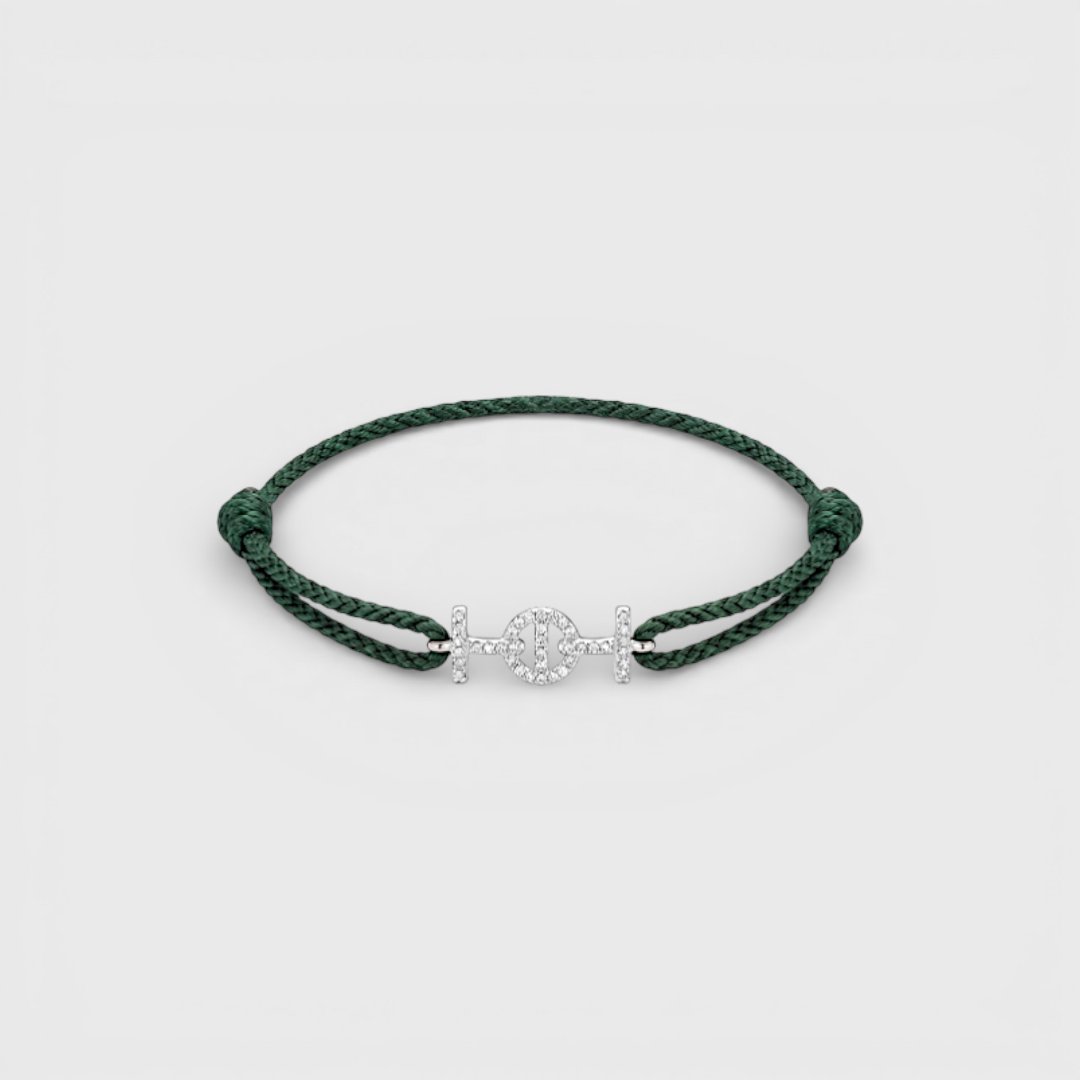 Зеленый браслет spirit