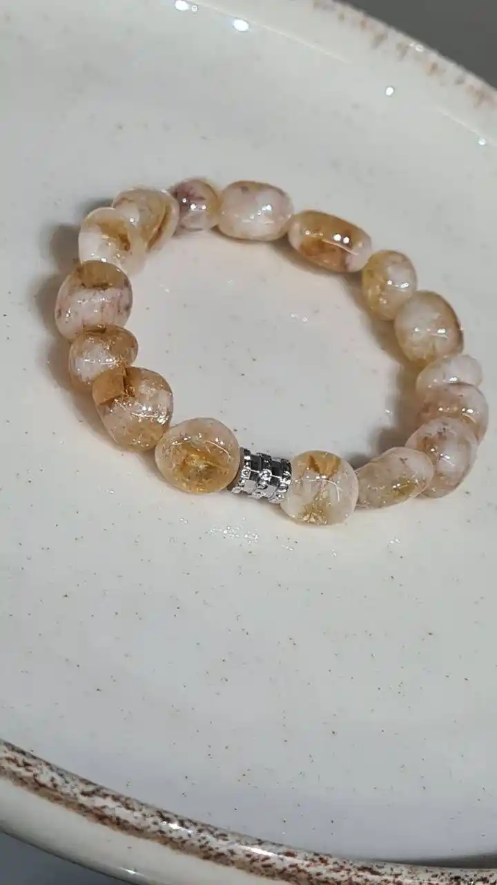 Браслет из цитрина