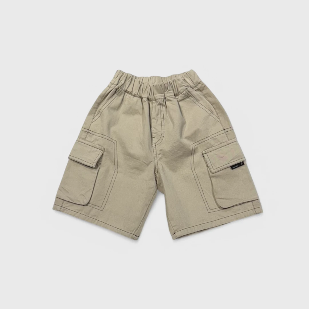 Бежевые шорты для мальчиков