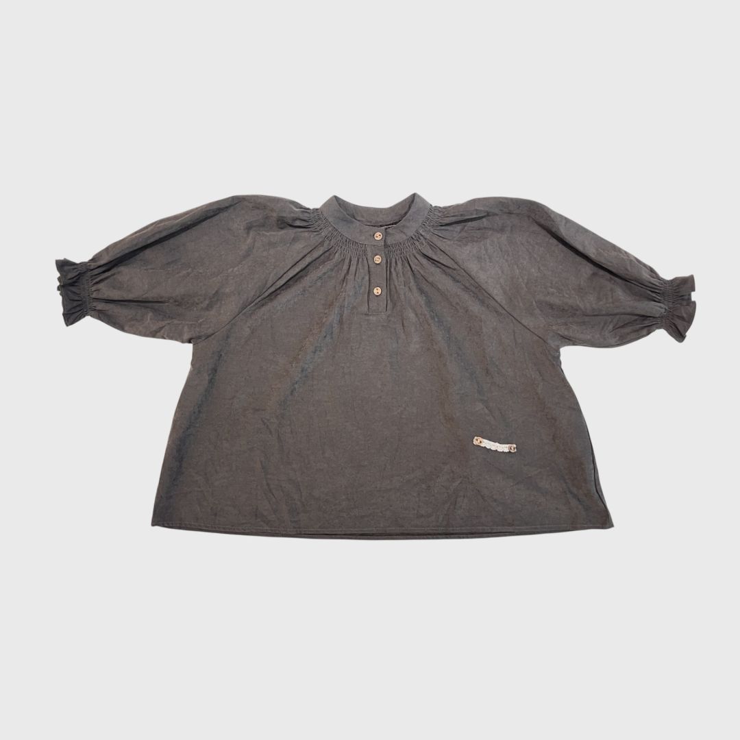 Графитовое платье wood