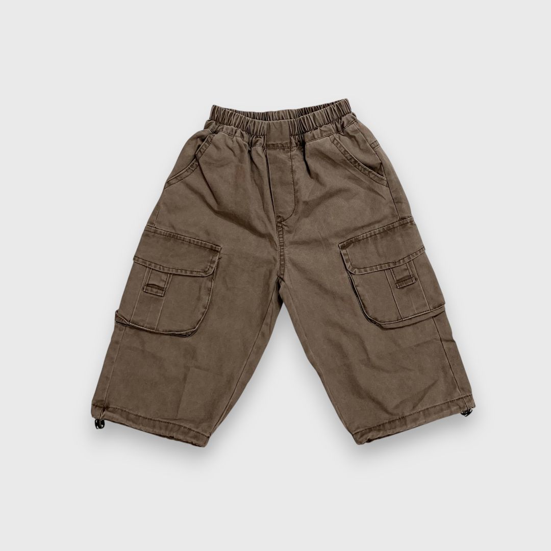 Коричневые карго штаны