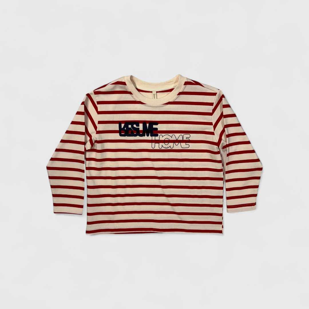 Полосатый лонгслив