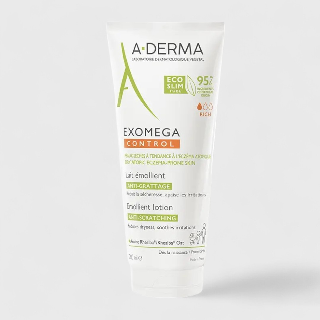 A-DERMA Exomega Control Увлажняющее молочко