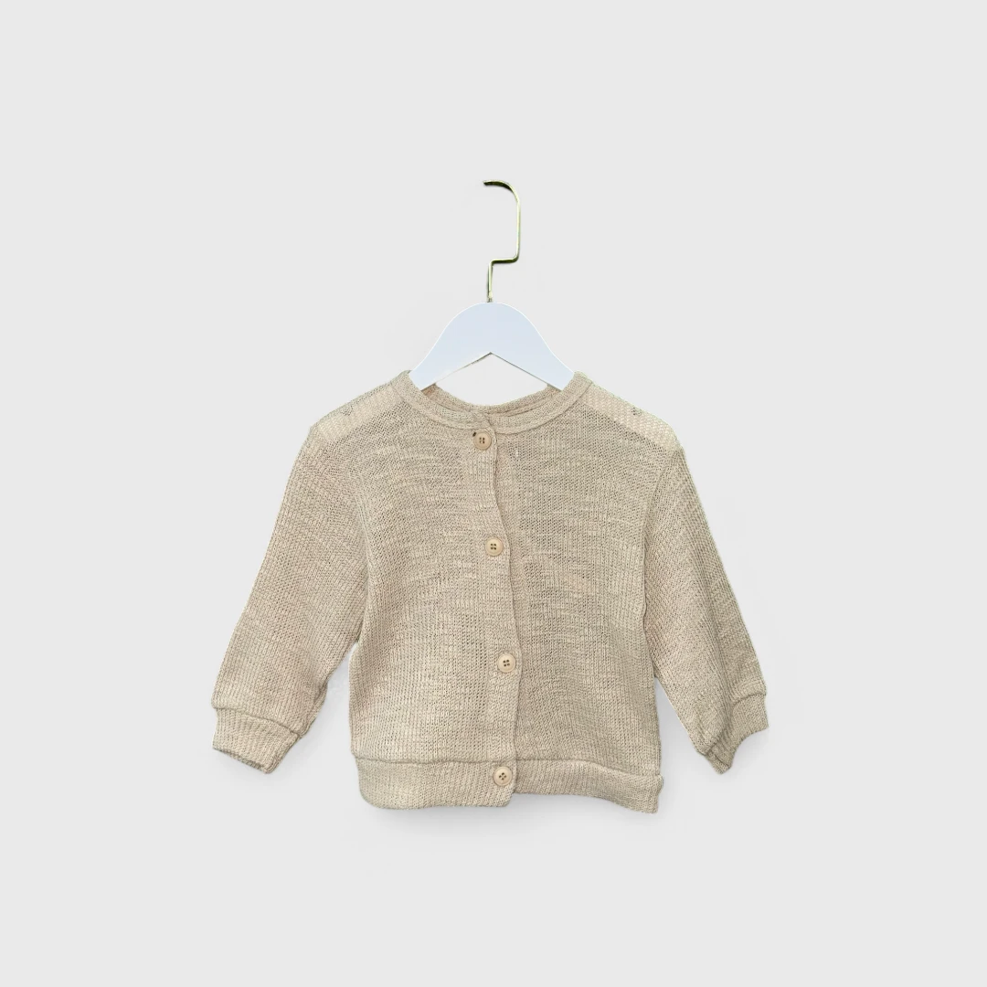 Кремовый кардиган