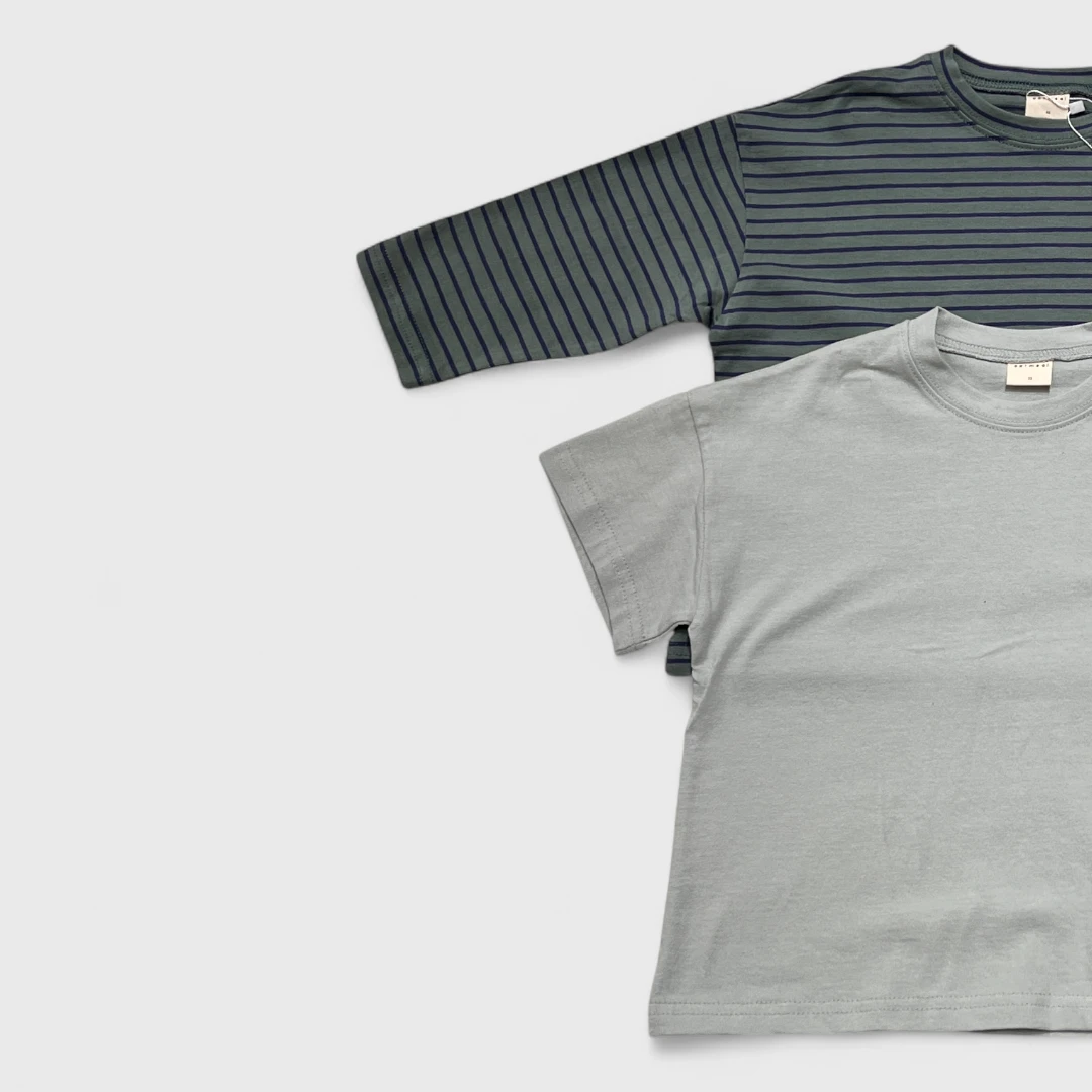 Двойка футболка и лонгслив