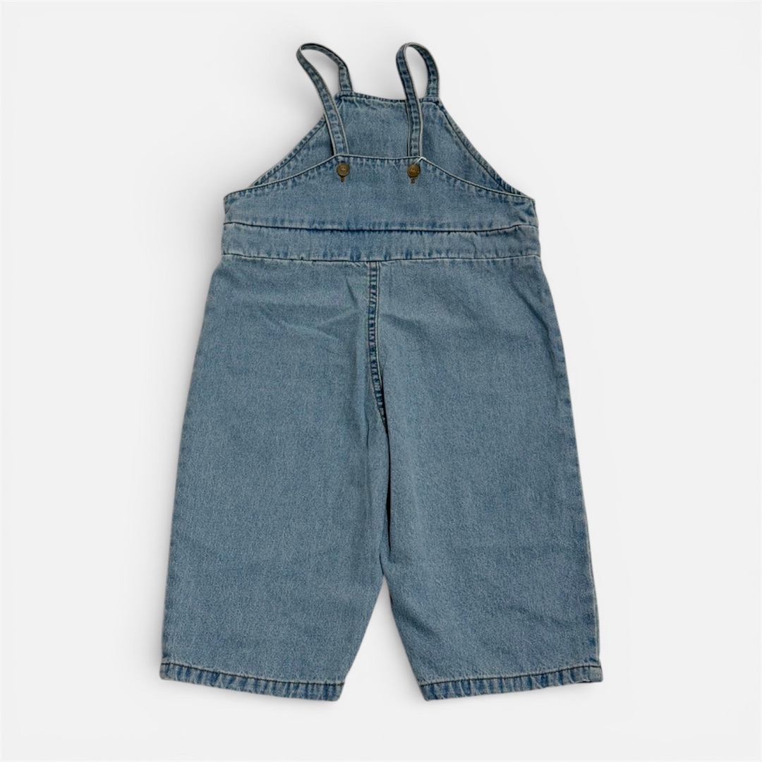 Синие джинсовые комбинезоны