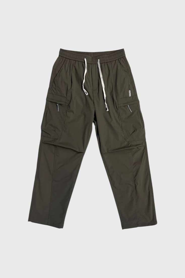 Хаки брюки карго