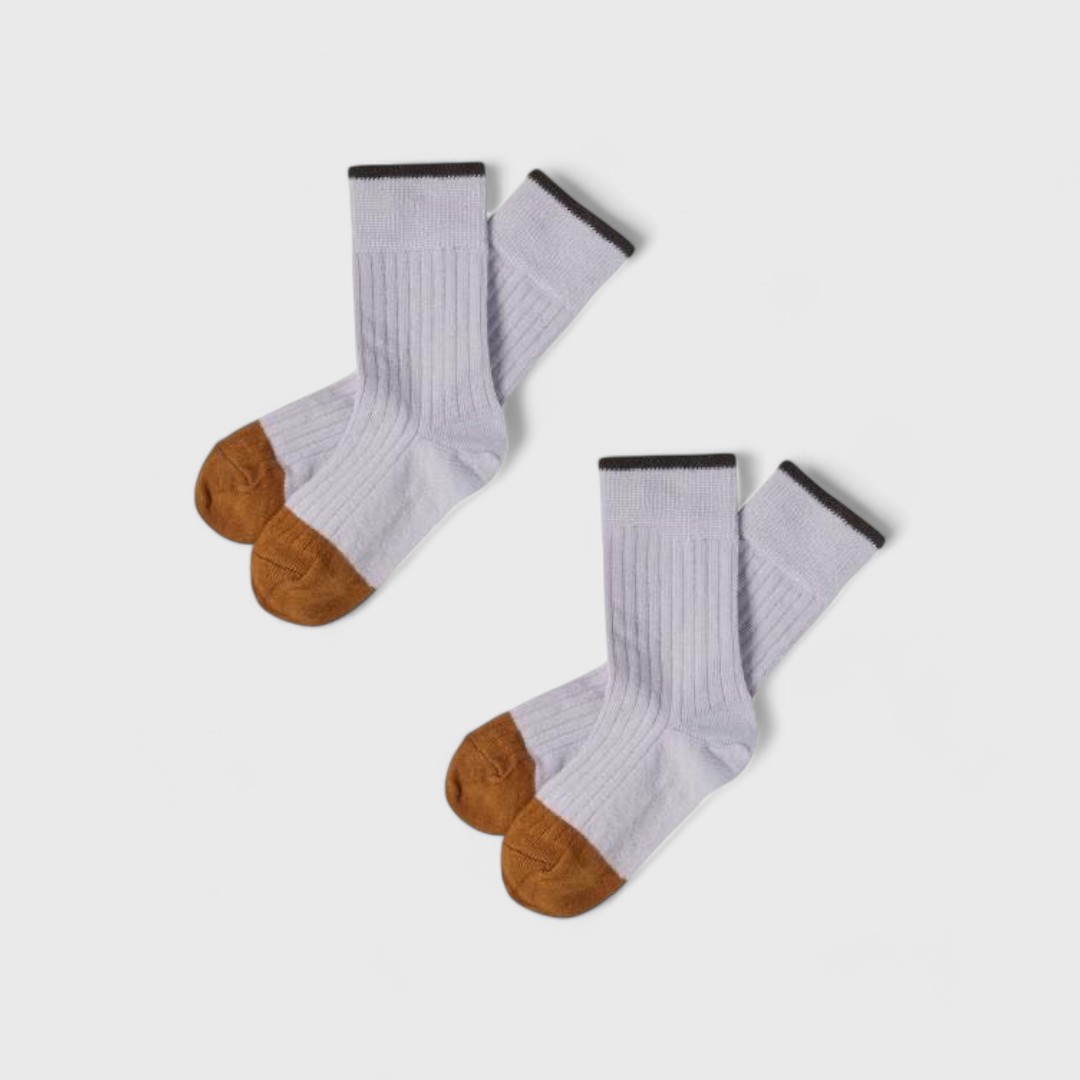 Hоски с коричневыми акцентами FUB