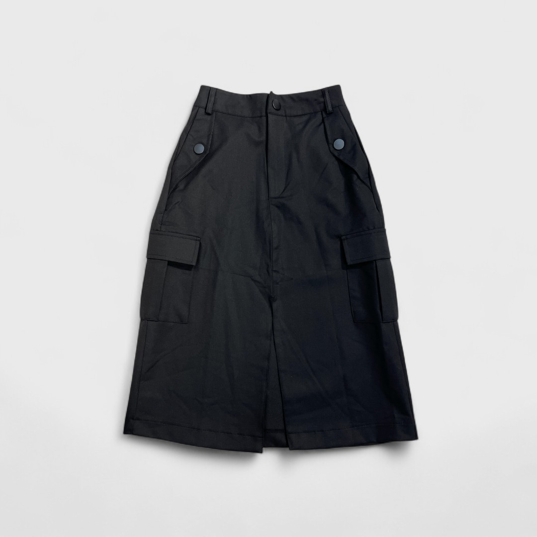 Юбка с передним разрезом