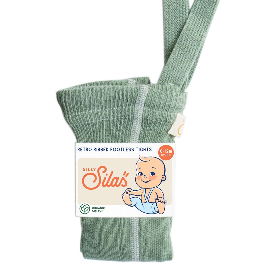Колготки Footless Matcha Oat Latte от Silly silas (Швеция)