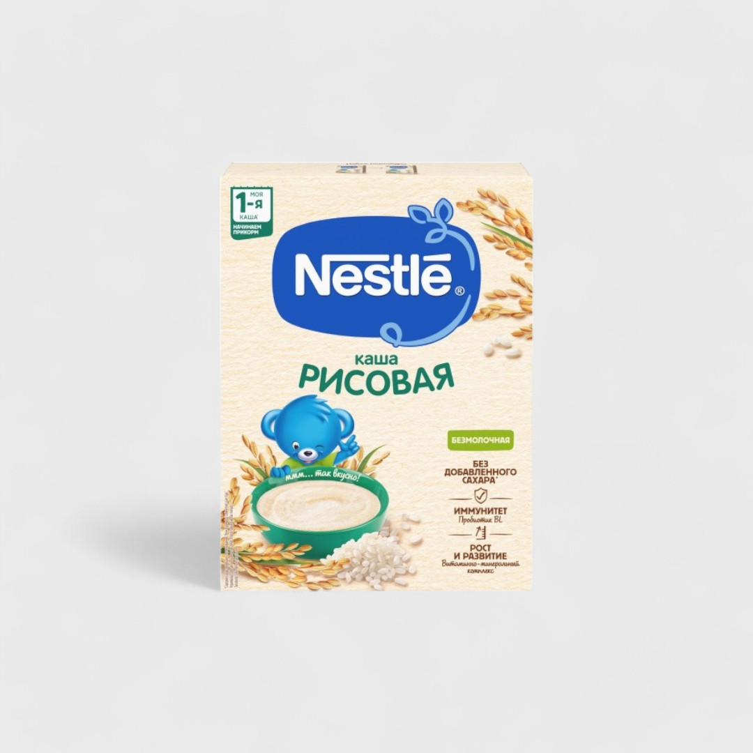 Nestlé рисовая каша безмолочная