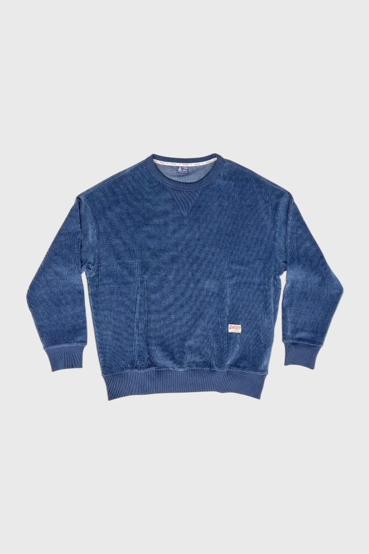 Синий свитшот