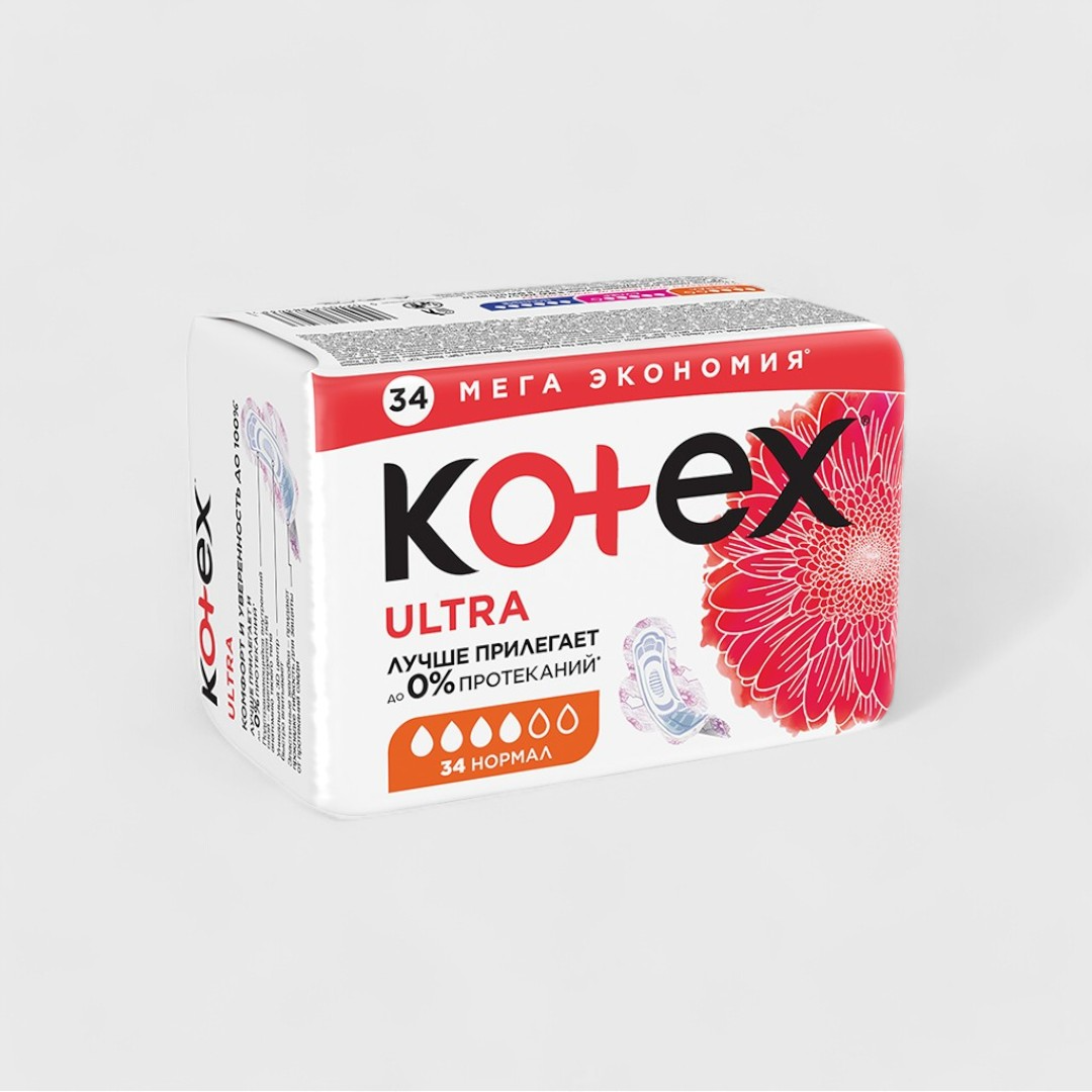 Kotex ультра "Quadro" 