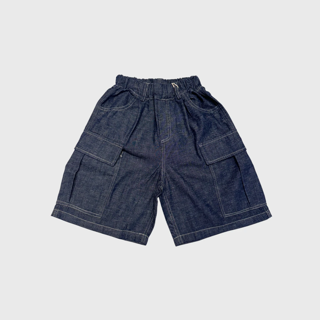 Темно-синие шорты