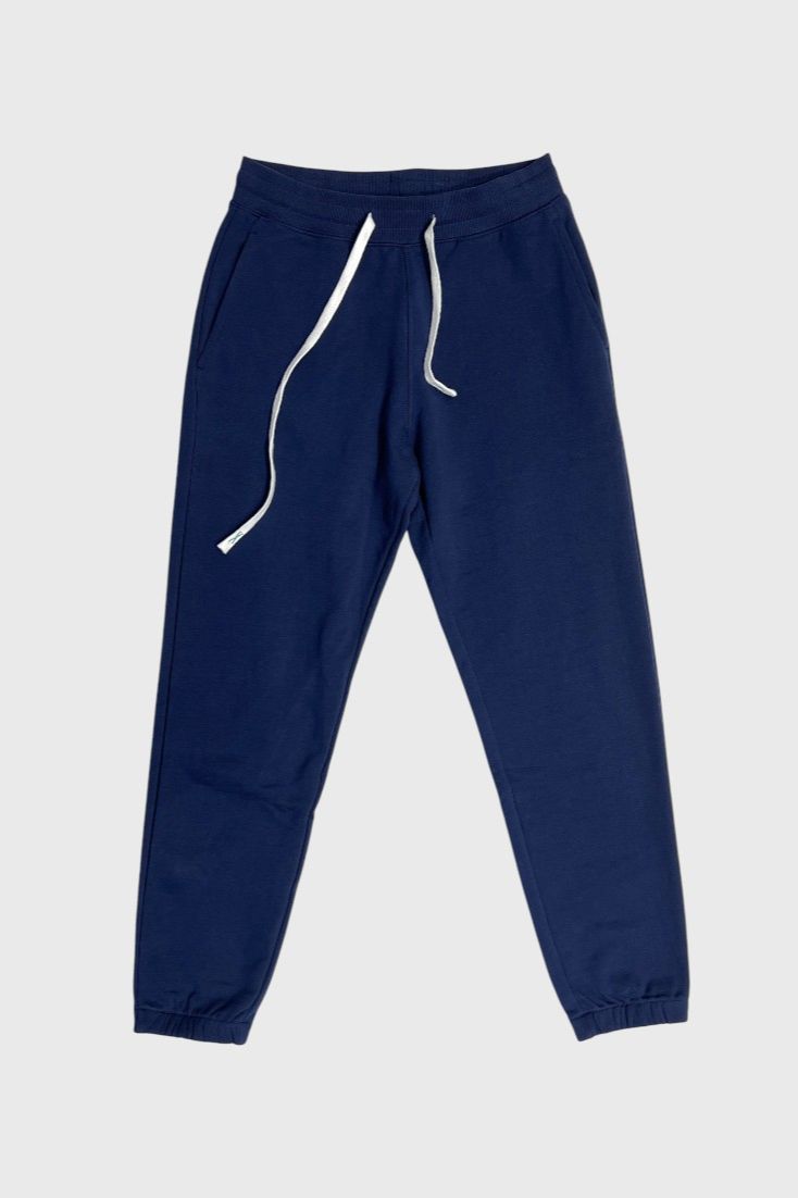 Темно-синие спортивные штаны