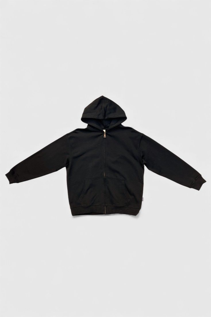 Черная худи