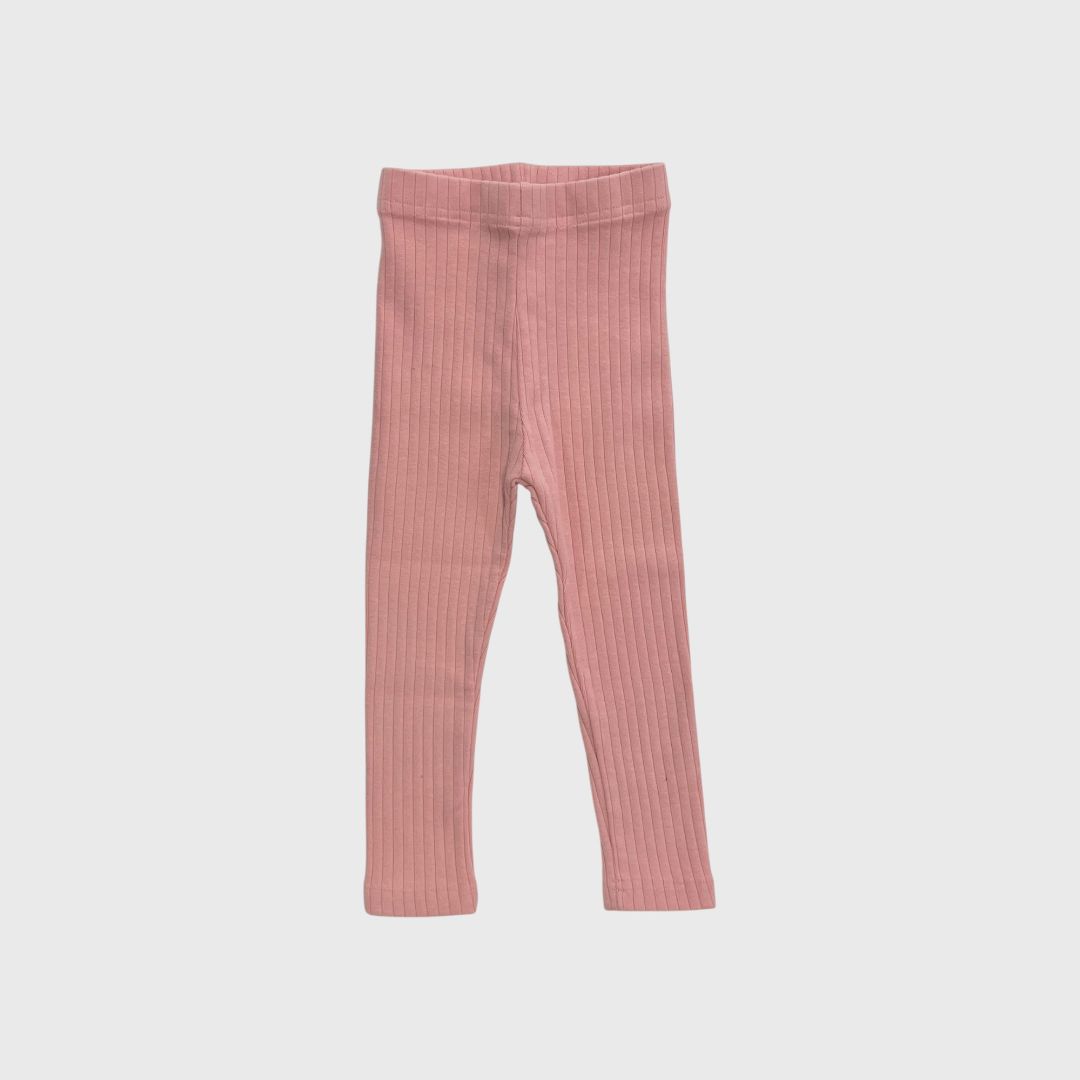 Розовые леггинсы для девочек