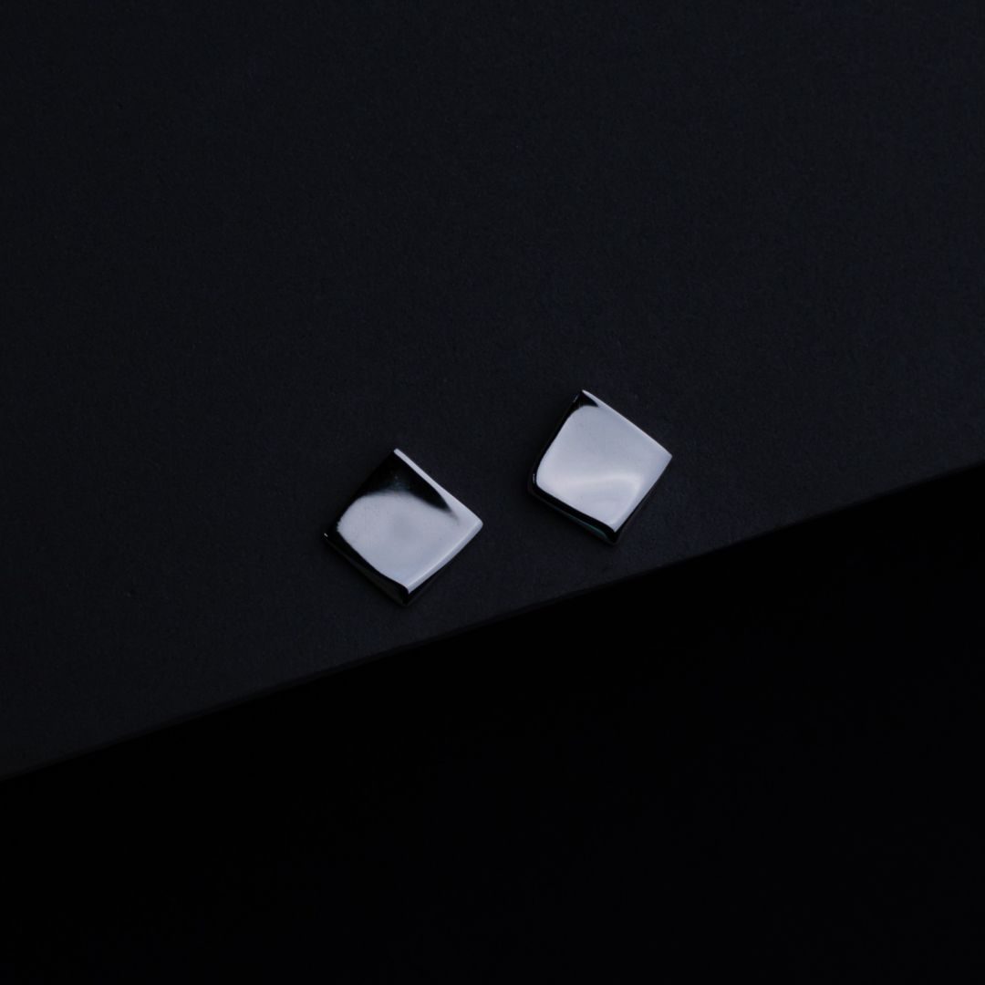 Серьги в форме ромбика из коллекции MOSAIC