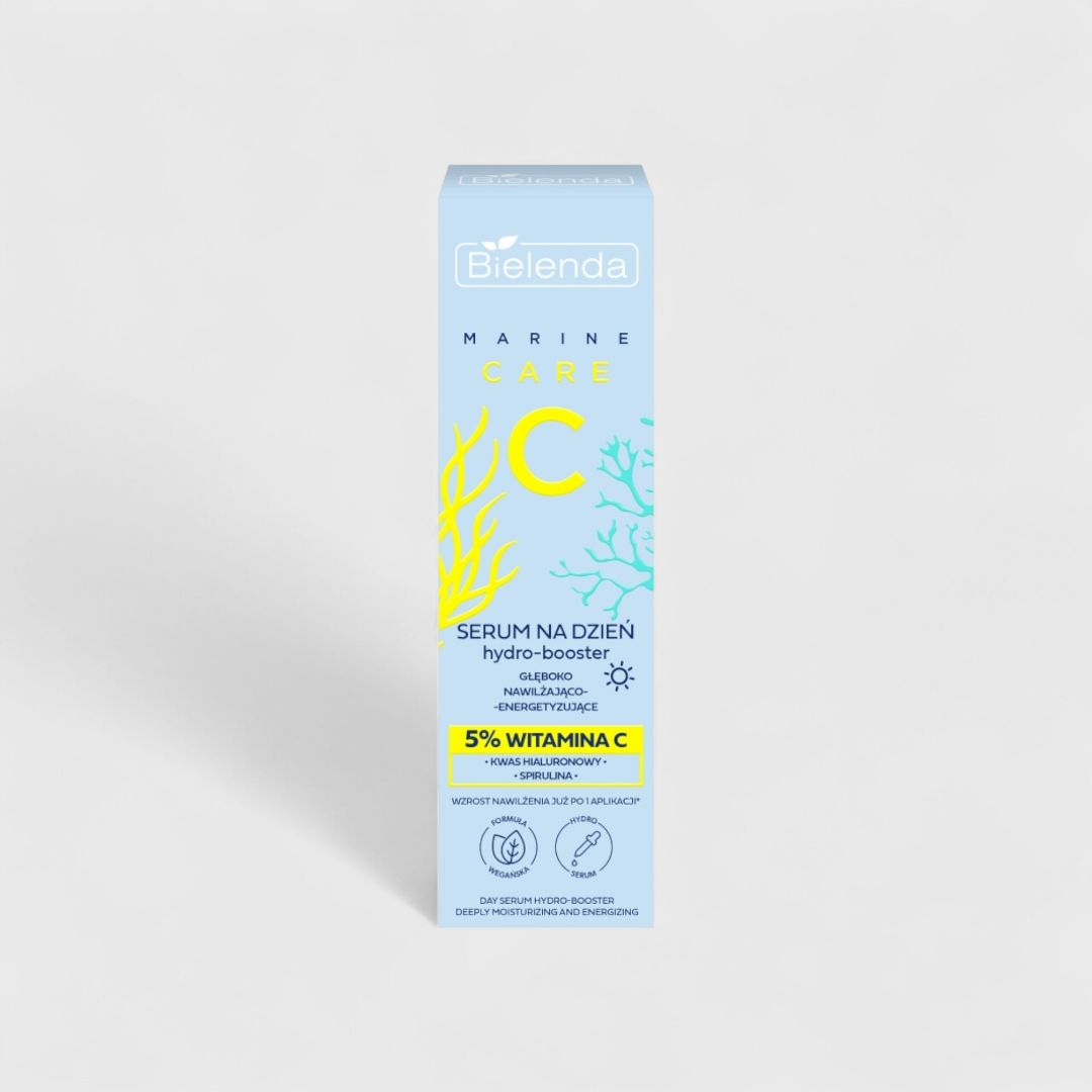 Гидро-сыворотка осветляющая с Витамином С 5% Bielenda Marine Care