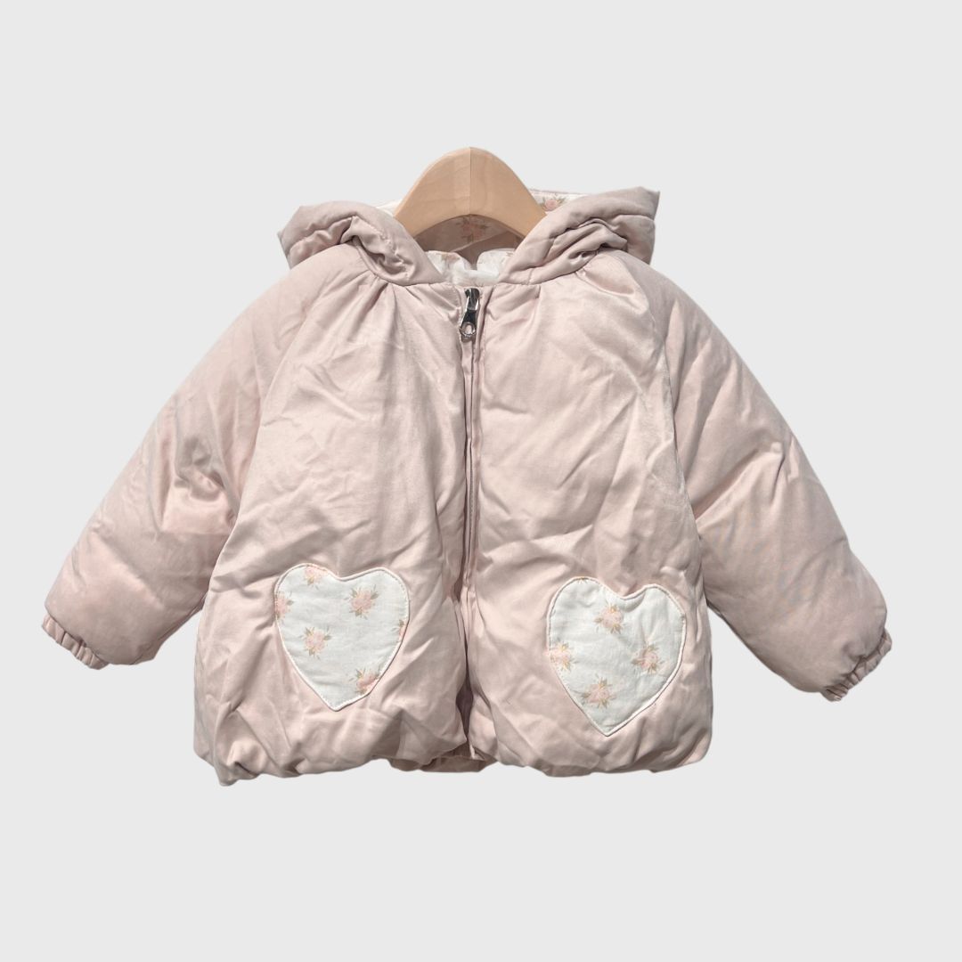 Розовая куртка