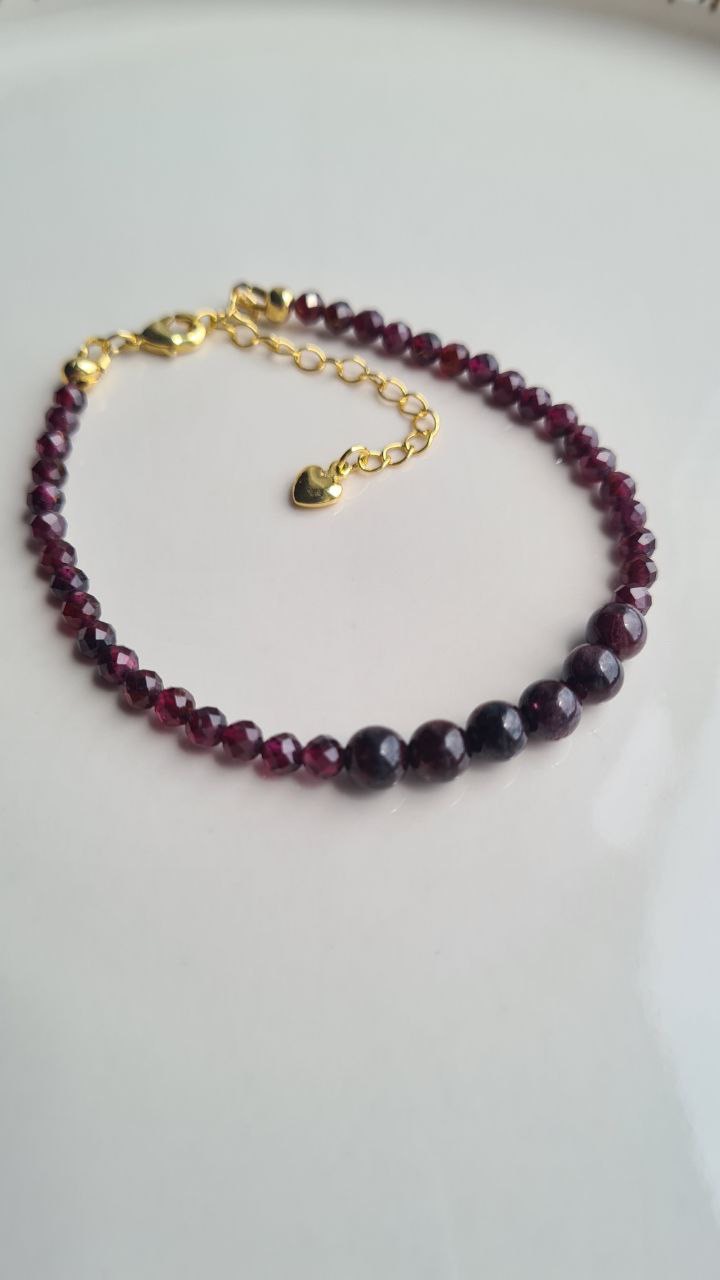 Украшения из граната 