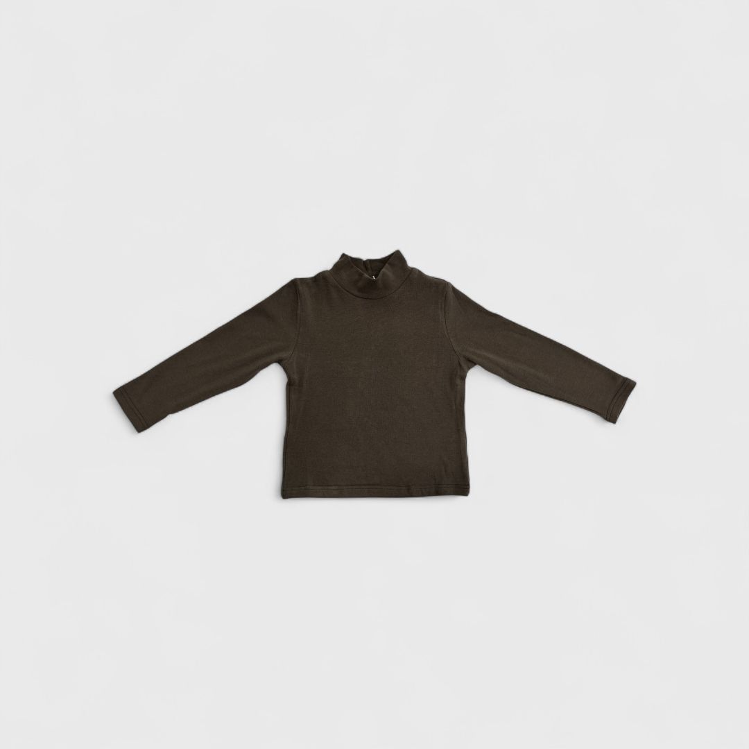 Коричневая водолазка