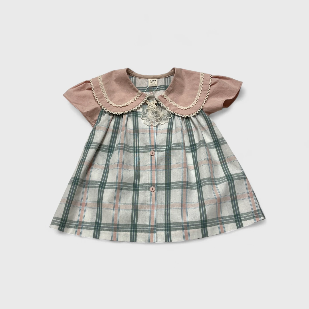 Платье в клетку