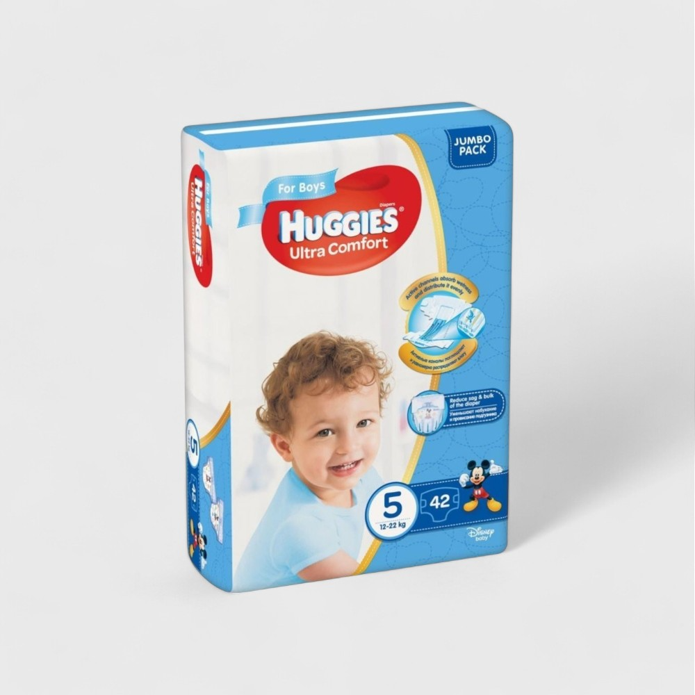 Huggies Синие Подгузники Ultra Comfort (5) 42шт