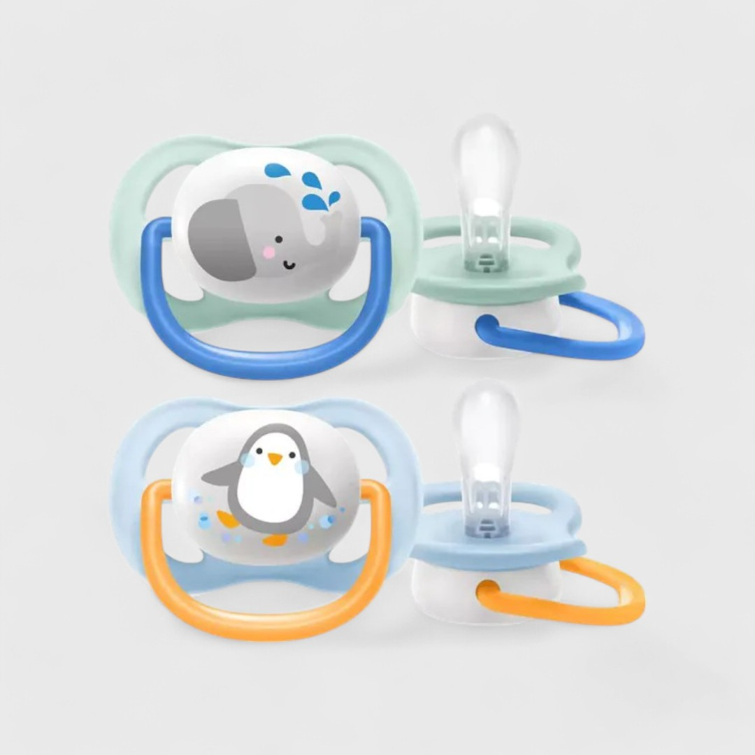 Philips Avent ультра-воздушные пустышки с рисунком животных (0 - 6 мес)