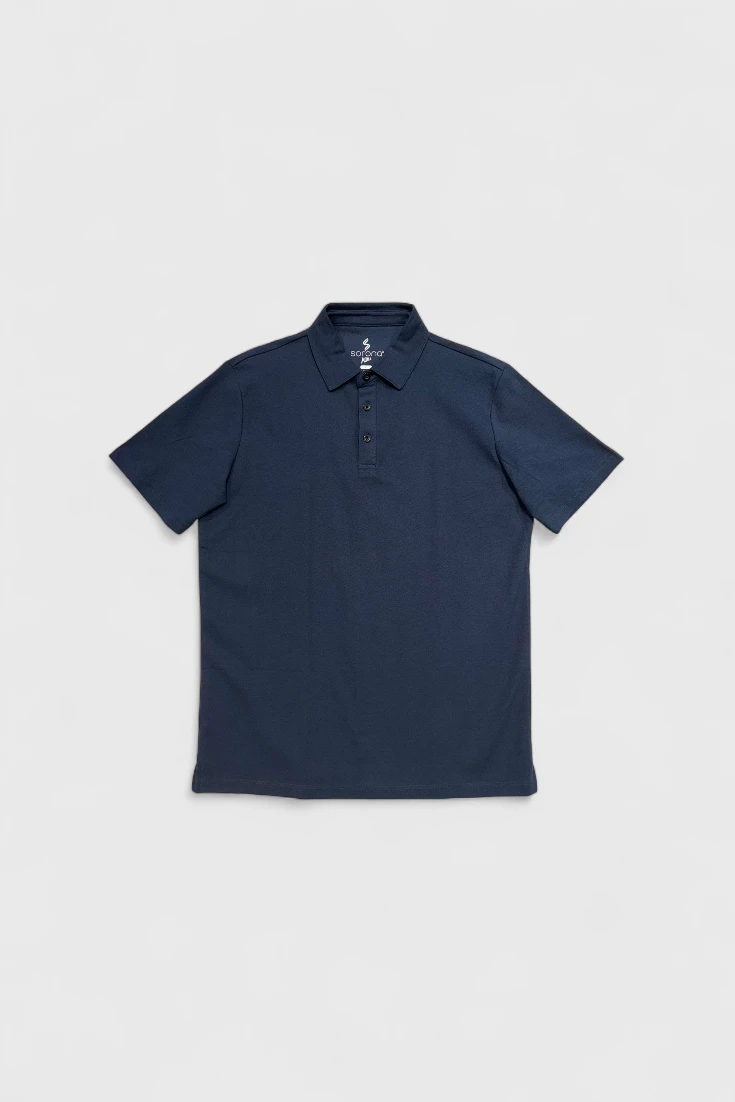 Синия футболка поло Sorona