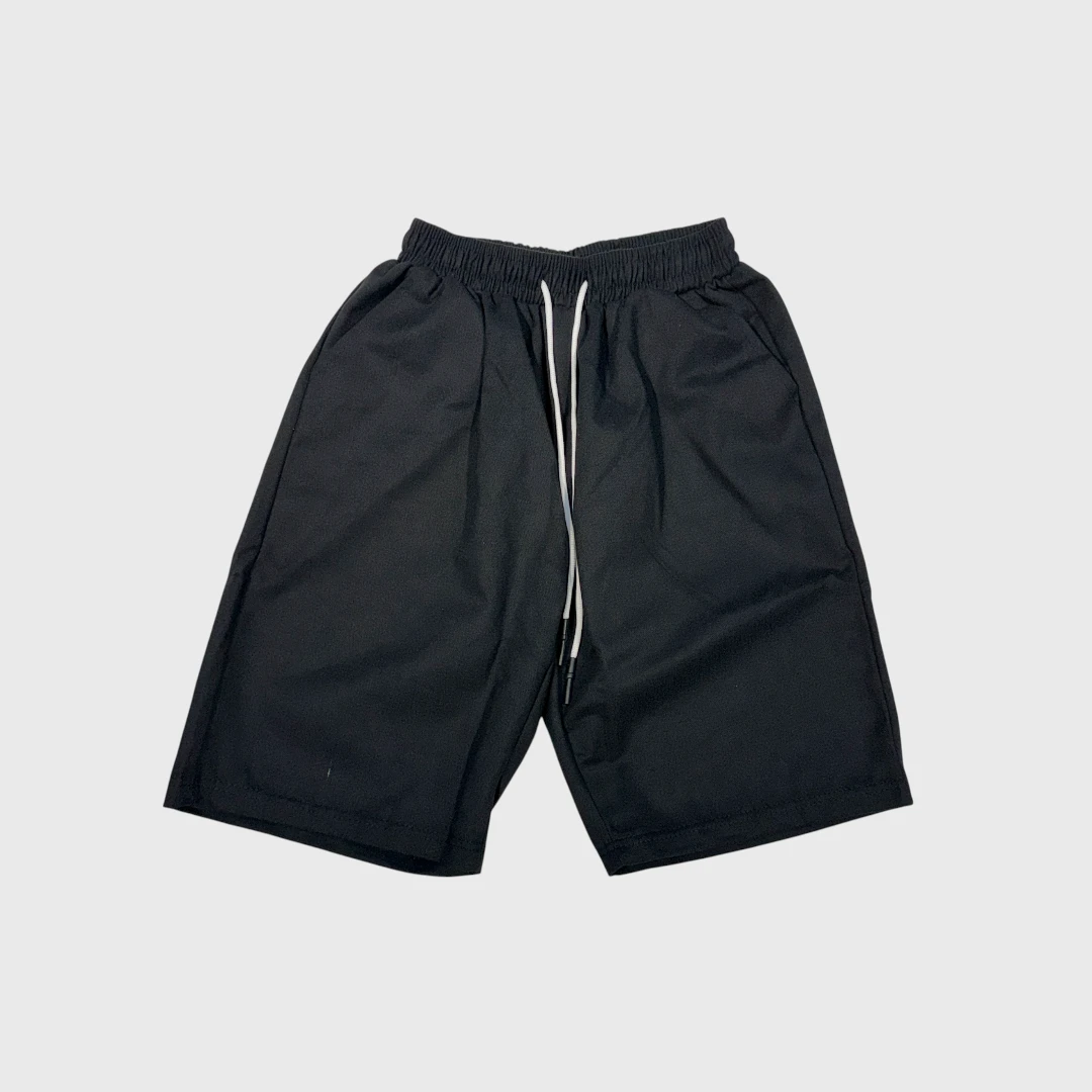 Черные спортивные шорты Wood