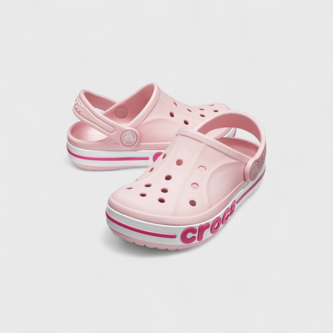 Розовые сабо Crocs для детей