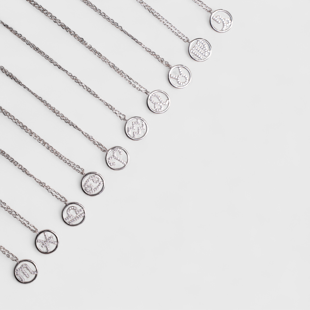 Серебряные подвески со знаками зодиака