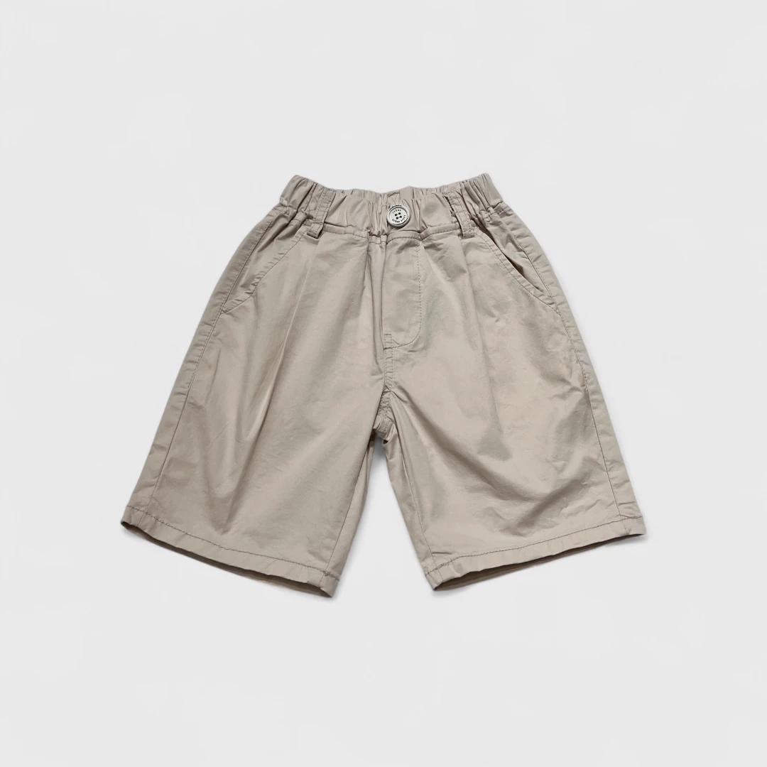 Бежевые шорты из хлопка