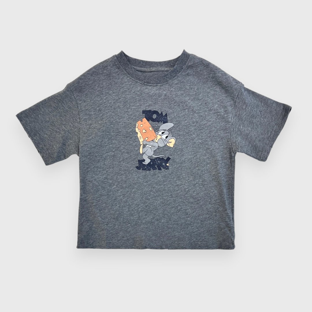 Серая футболка Tom and Jerry