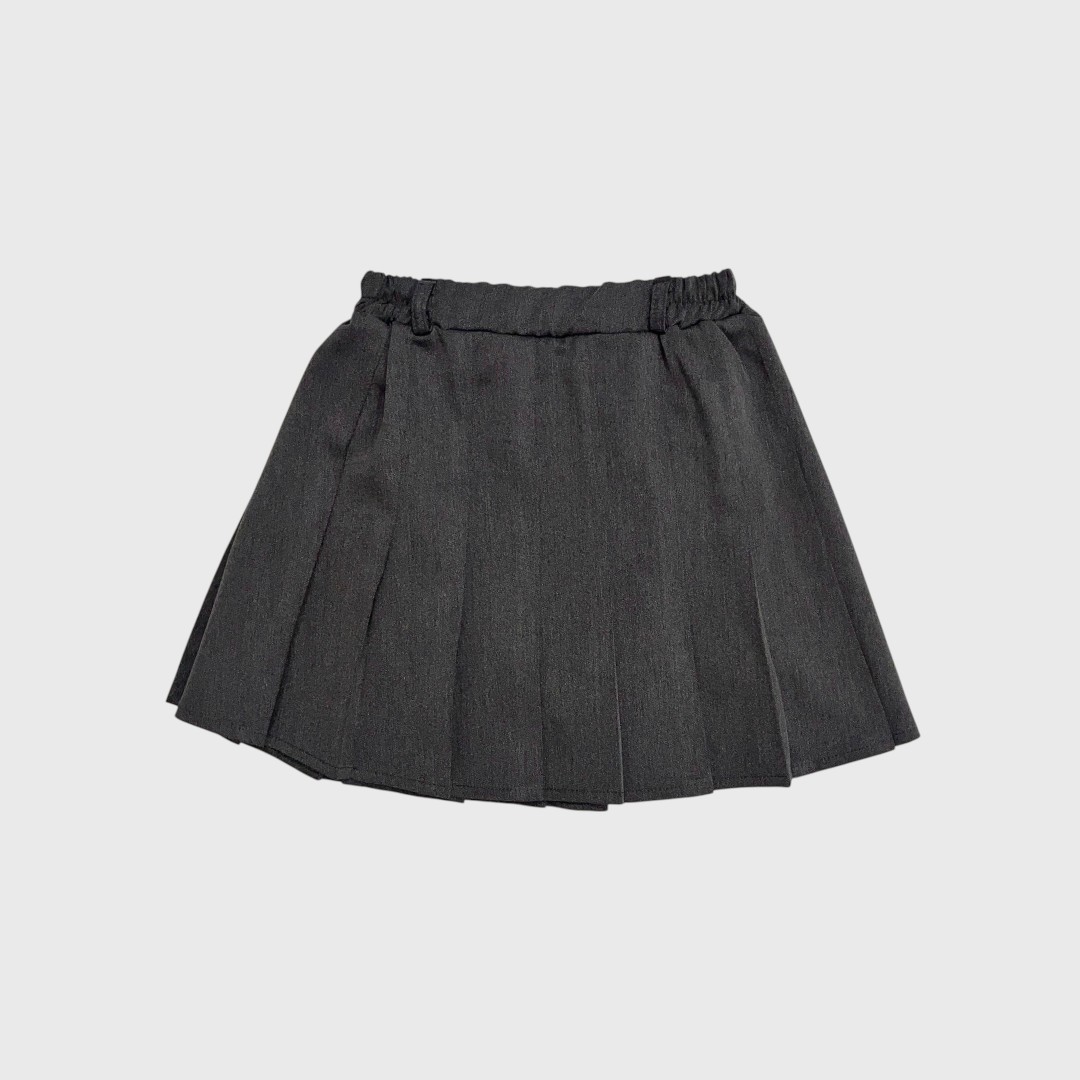 Стильная юбка серого цвета