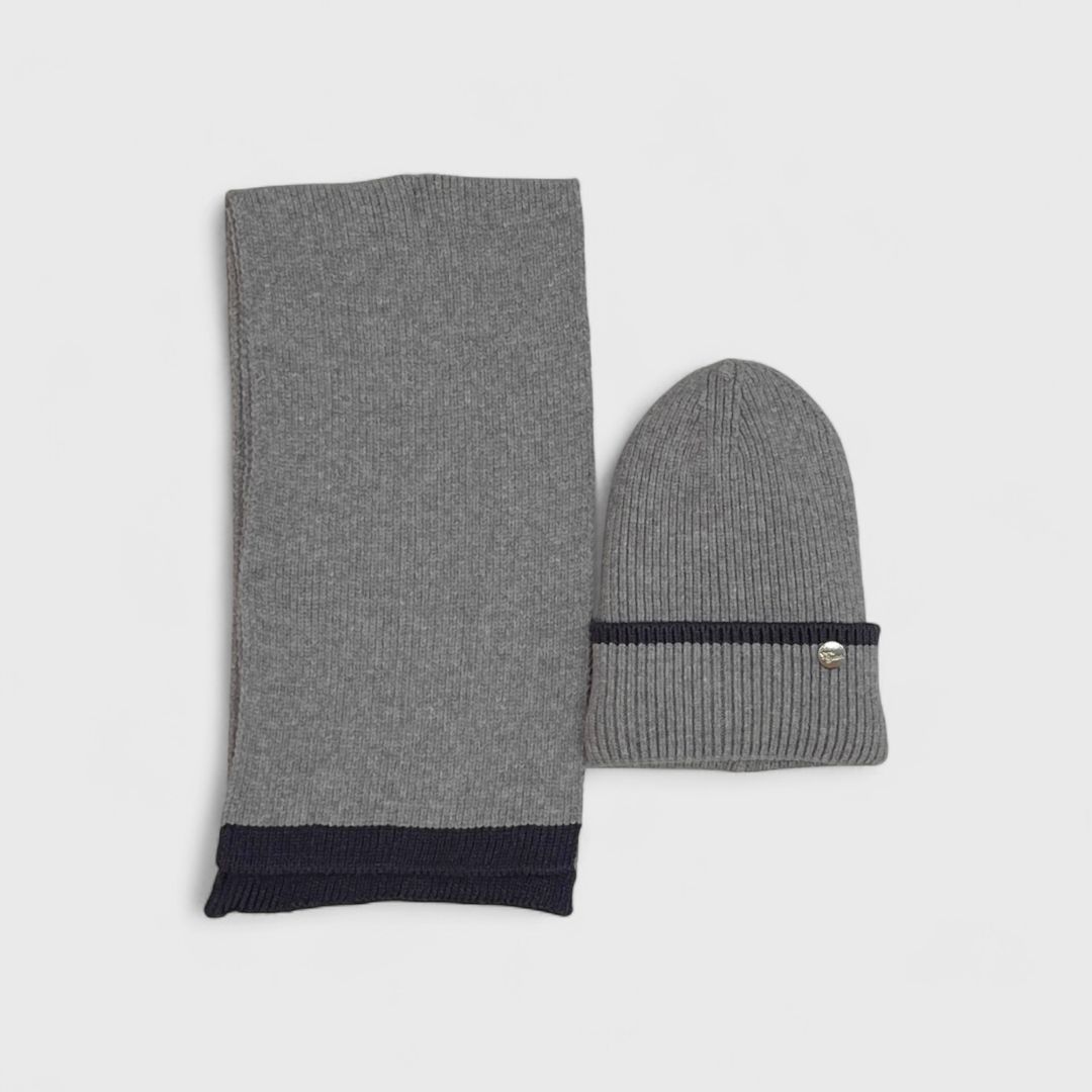 Комплект шапка и шарф (6 расцветок)