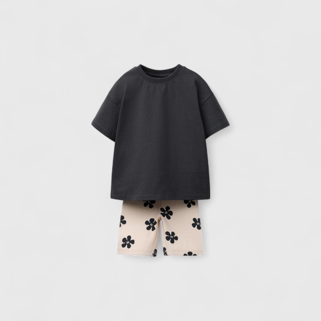 Темно-серая двойка для детей