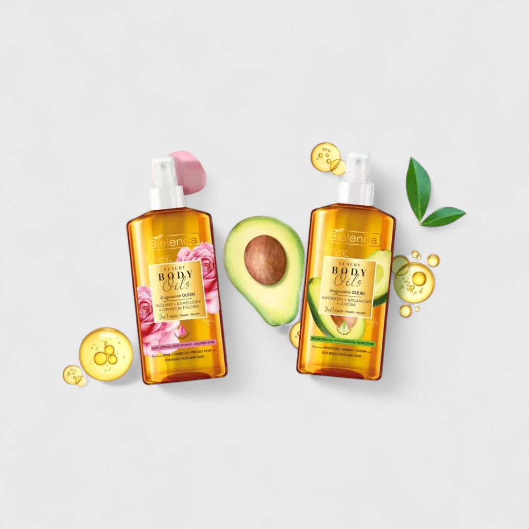 Масла для тела 3 в 1: для лица, для тела и для волос Bielenda Avocado
