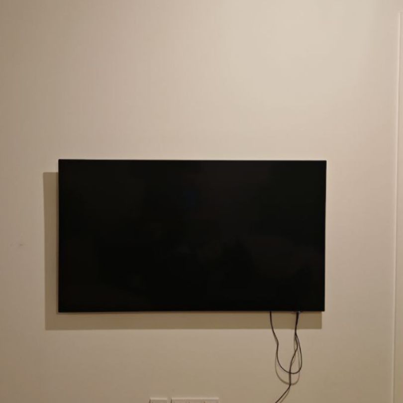 Чёрный телевизор LED 55 дюймов