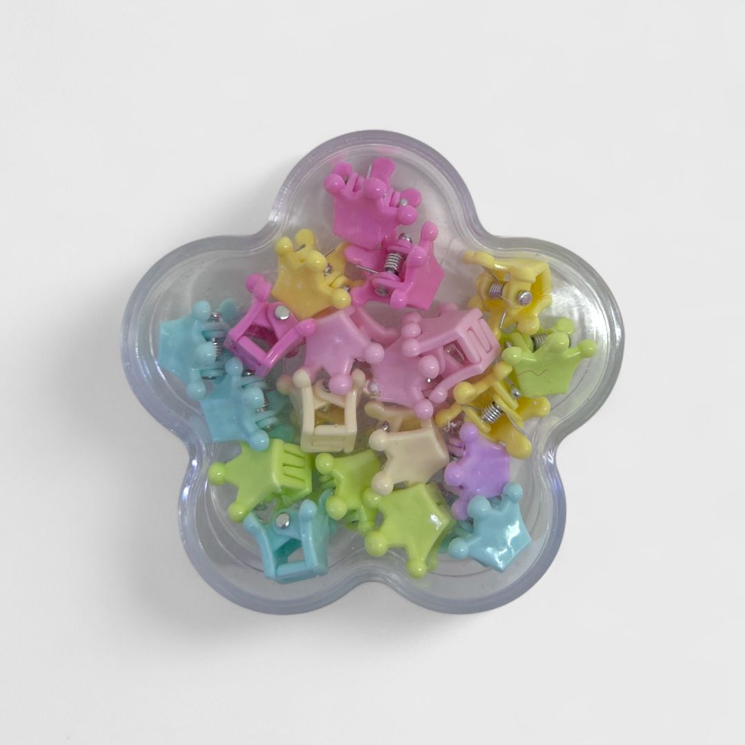 Многоцветные заколки для волос