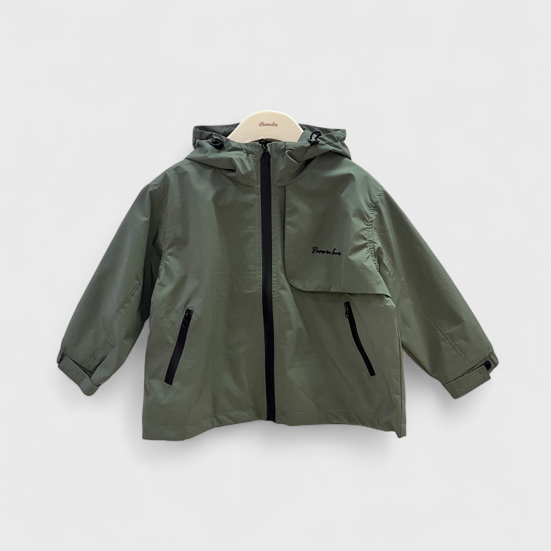 Хаки куртка для детей