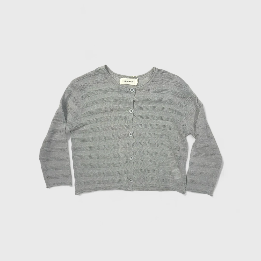 Серый кардиган для девочек