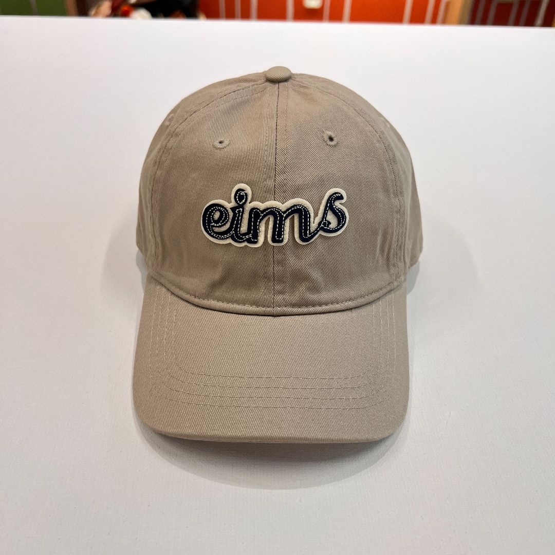 Бежевая кепка EIMS с вышивкой