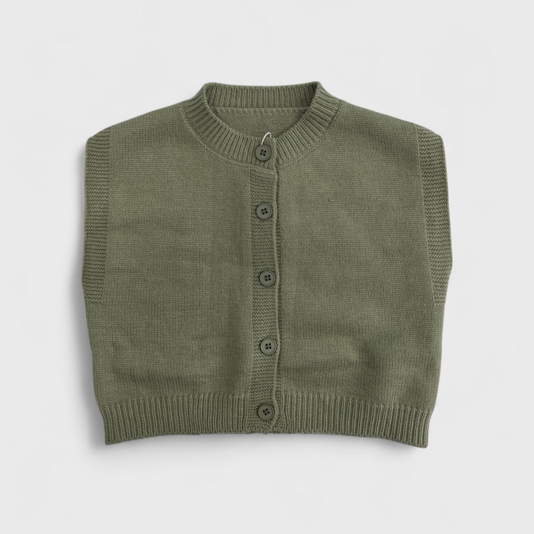 Хаки безрукавка