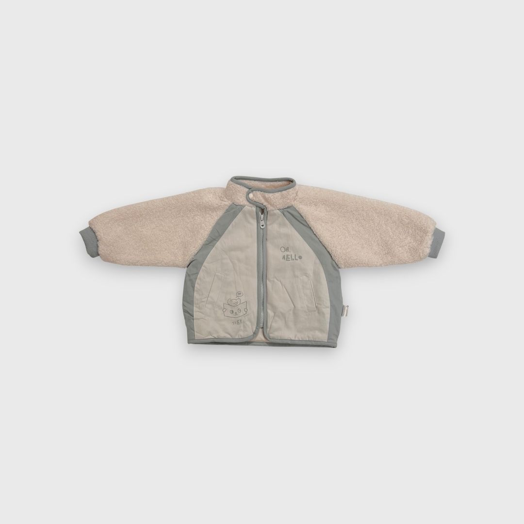 Бежевая куртка-флис Oh Hell