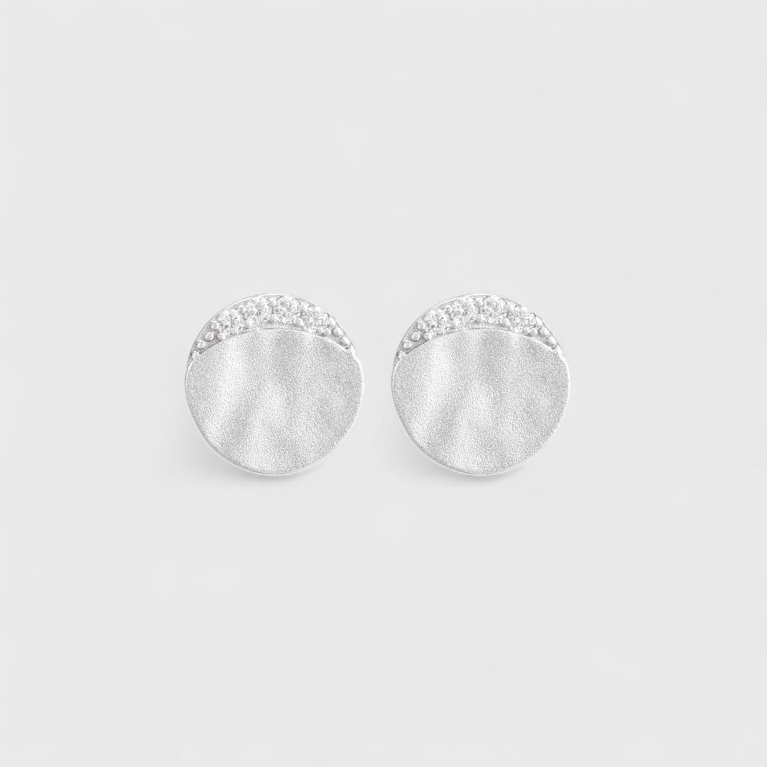 Серьги с цирконием из коллекции MEMORY